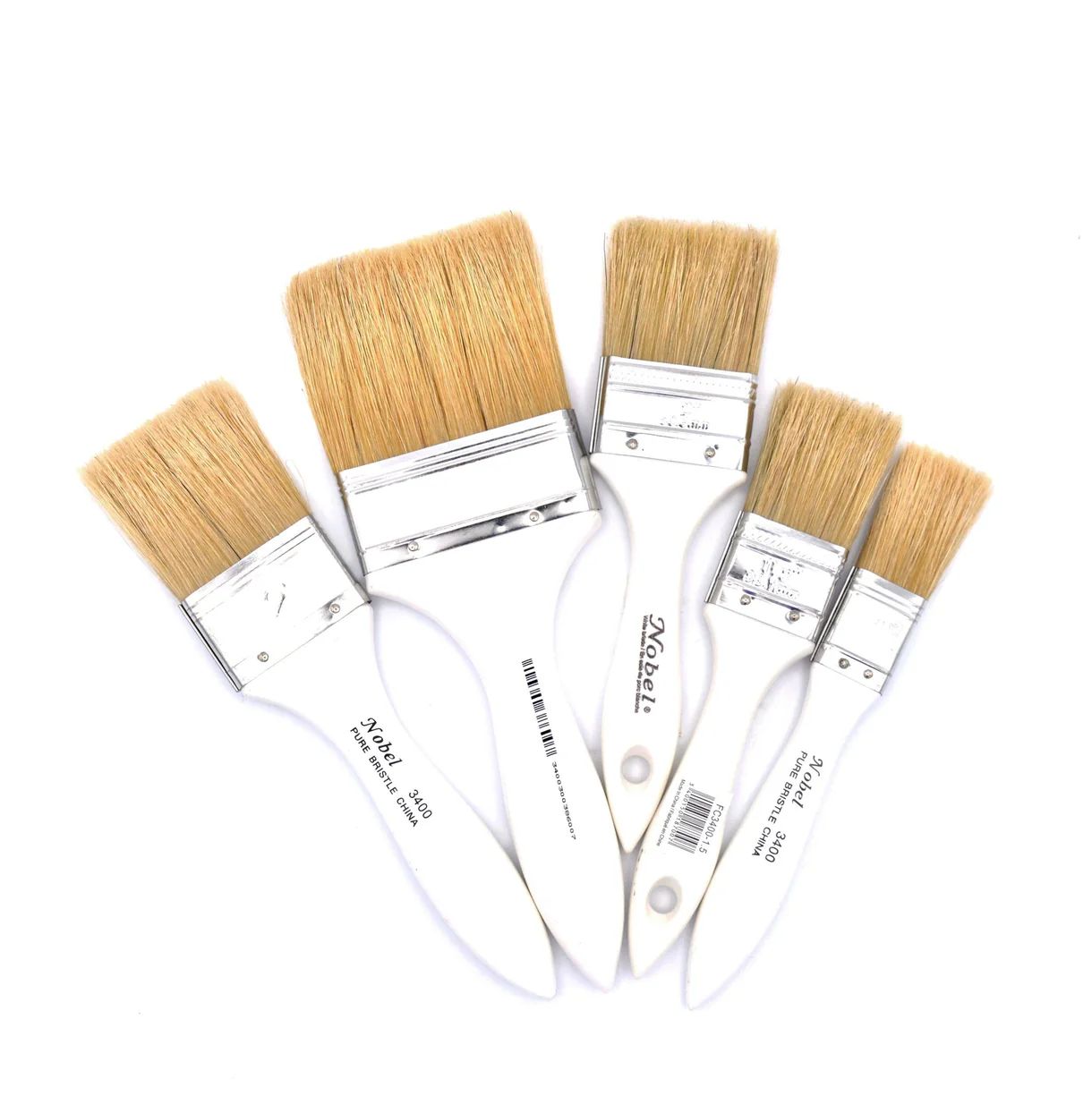 Nobel Decorator's Bristle Brushes, Size: 2"