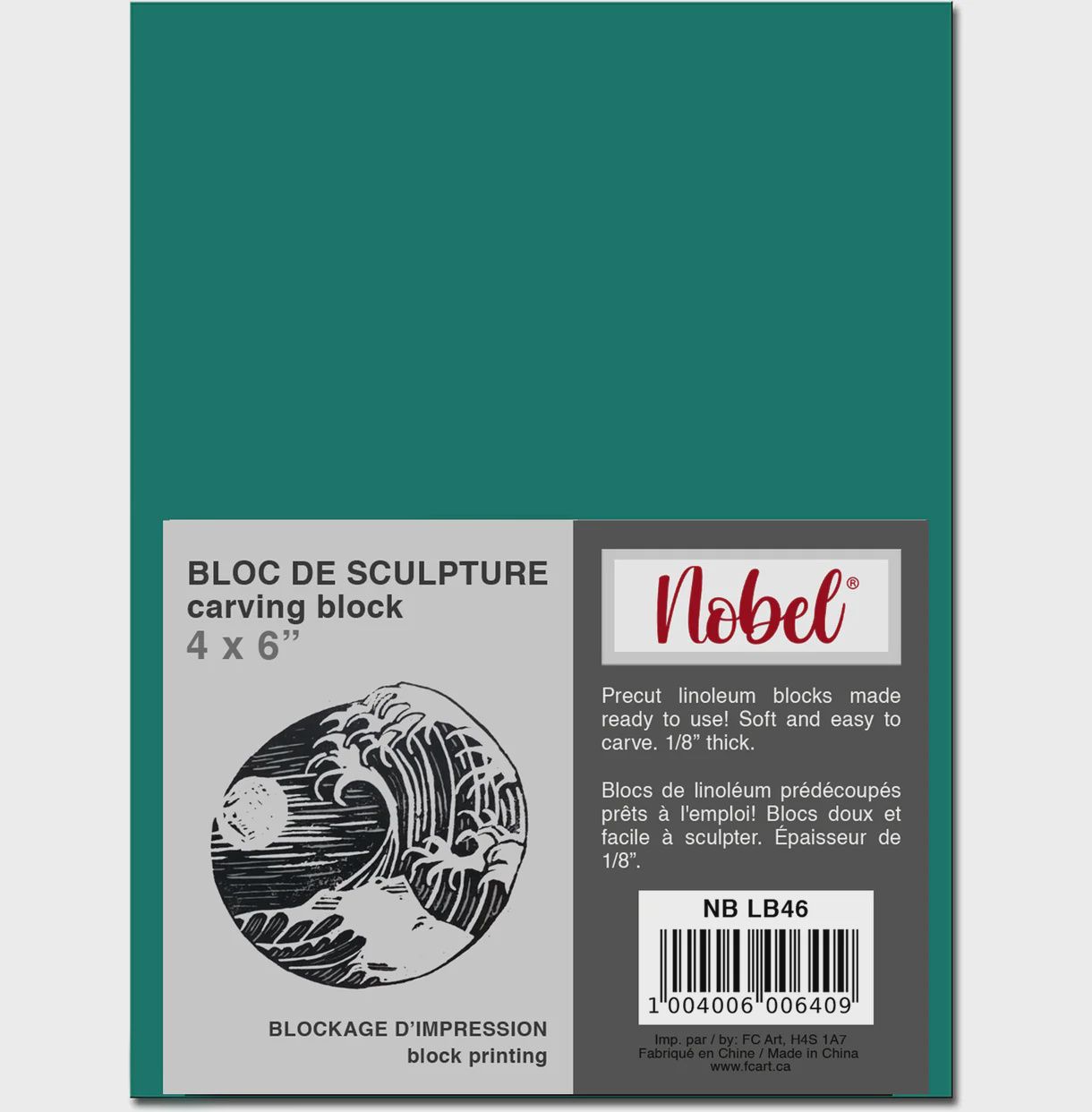 Breeze Cut Lino Blocks, Size: 4 x 6"