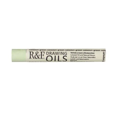 R&amp;F Drawing Oil Sticks - Select Colours, COlour: Celadon Green