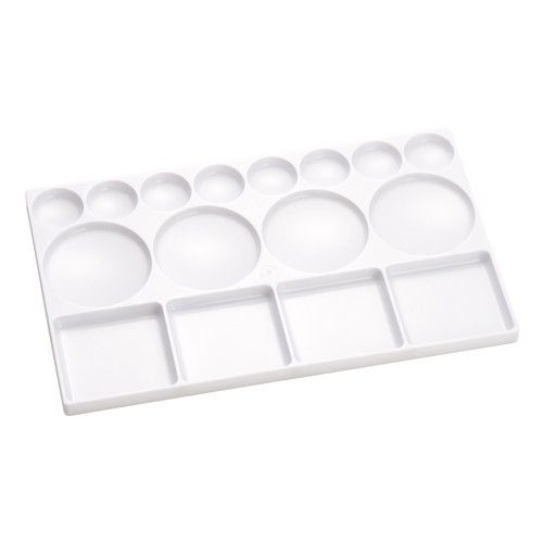 Holbein Plastic Palettes, Type: Solvent Friendly 6.375" x 10.625"