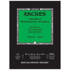 Arches Watercolour Pad, Type: Coldpress