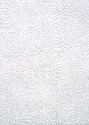 Uzumaki Tissue - Paper Sheet, COlour: WHITE