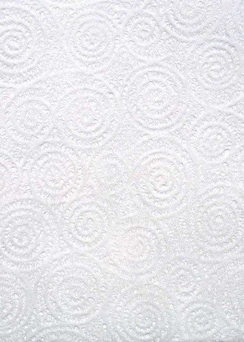 Uzumaki Tissue - Paper Sheet, COlour: WHITE