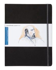 Global Art Hand Book Journal, COlour: Black, Size: 8.25"x10.5" (Portrait)