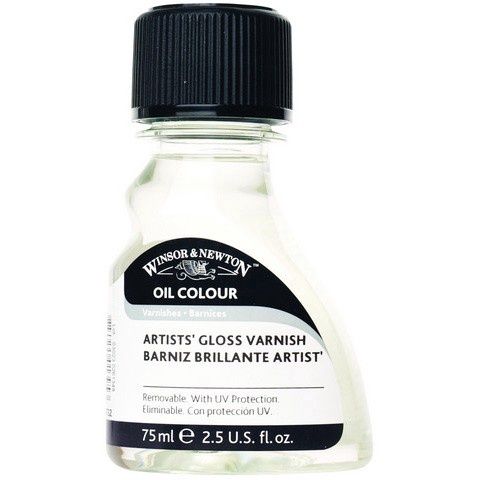 W&amp;N Artists' Varnish, Size: 75ml, Type: Gloss