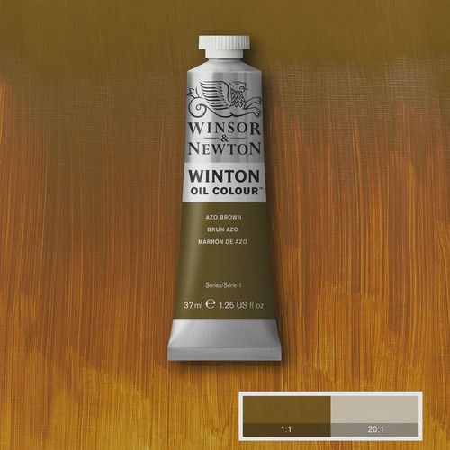 Winton Oils - 37ml, COlour: Azo Brown (S1)