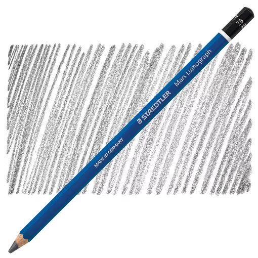 Staedtler Mars Lumograph Drawing Pencil, Shade: 2B