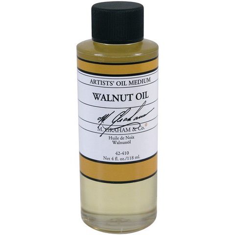 M.Graham Walnut Oil Medium, Size: 4oz