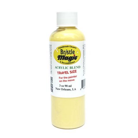 Bristle Magic Brush Cleaner, Size: 3oz Travel Size