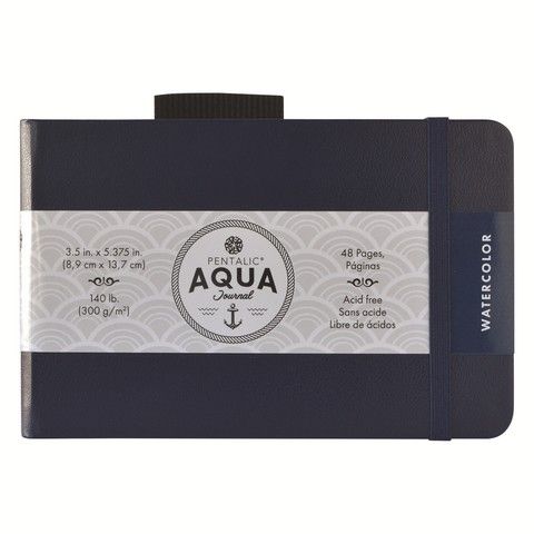Pentalic Aqua Journal 140lb, Size: 3.5 x 5.375