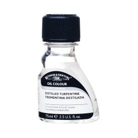 W&amp;N Distilled Turpentine, Size: 75ml