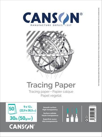 Canson Artist Series Tracing Paper Pads, Size: 9 x 12"