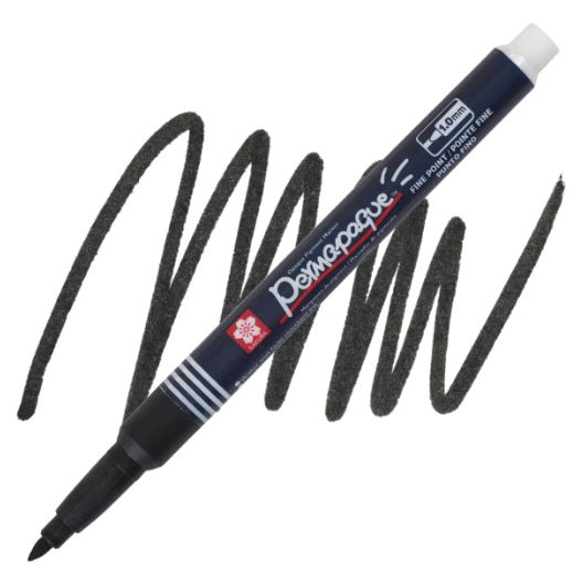 Permapaque Markers, Type: Fine tip