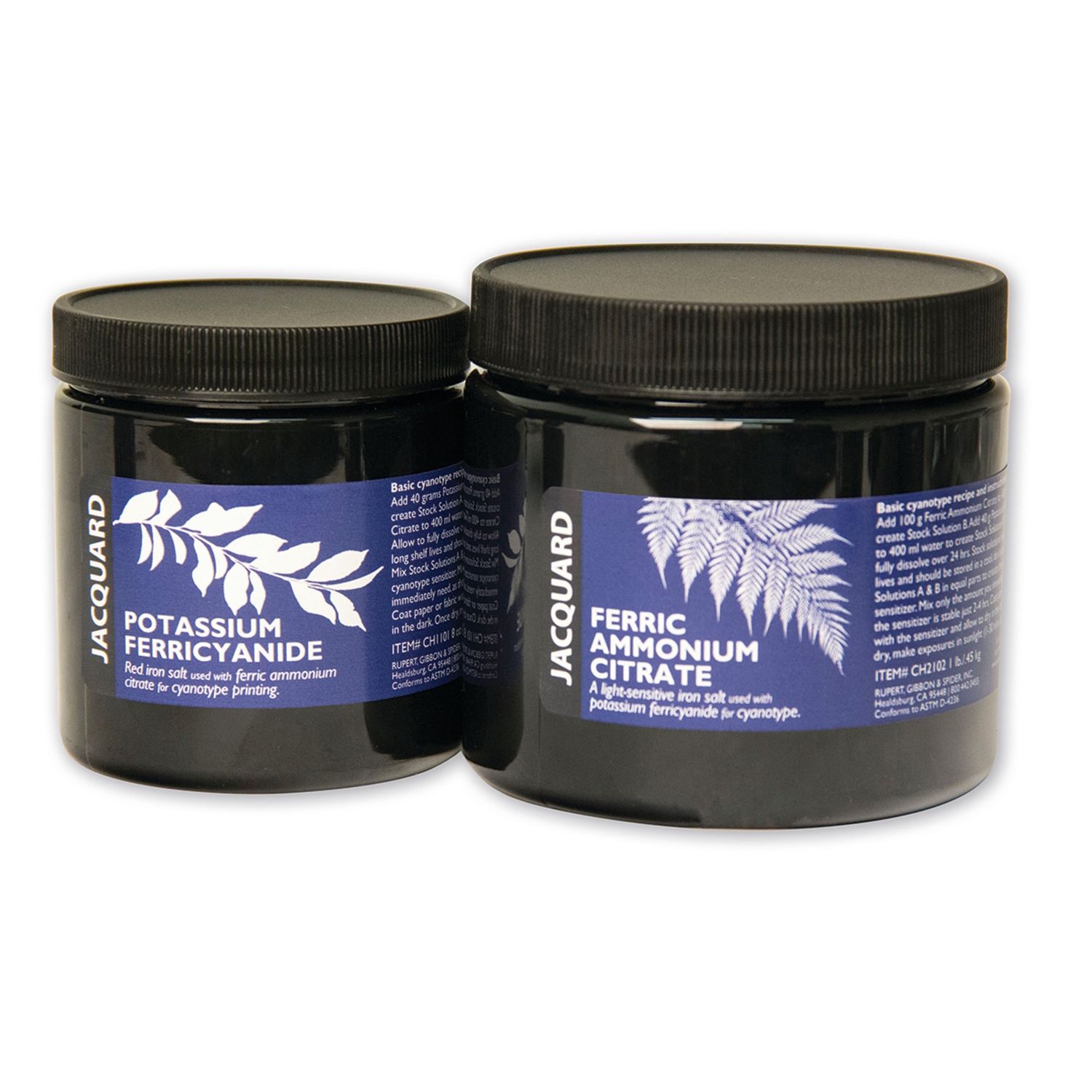 Jacquard Cyanotype Chemicals, Type: Potassium Ferricyanide - 4oz