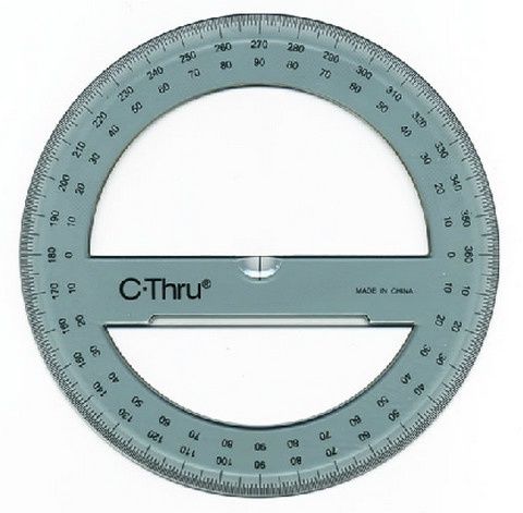 Westcott Circular Protractor