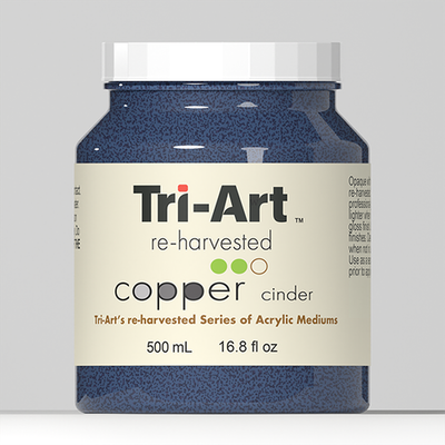 Tri-Art Acrylic Re-Harvested Copper Cinder