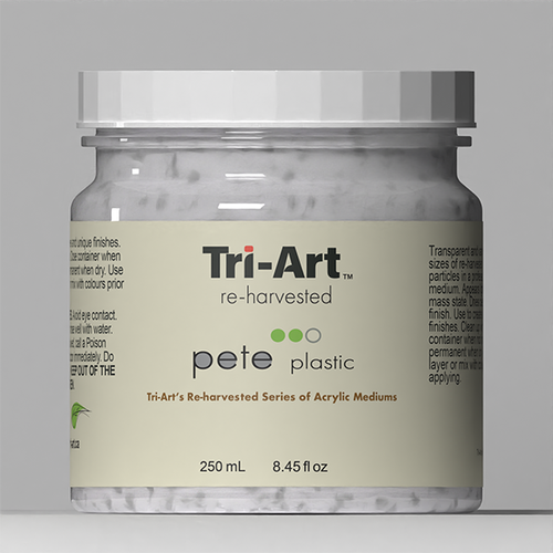 Tri-Art Acrylic Re-Harvested Pete Plastic, Size: 250ml