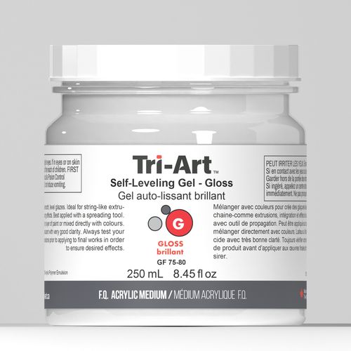 Tri-Art Acrylic Self-Leveling Gel, Size: 250ml, Type: Gloss