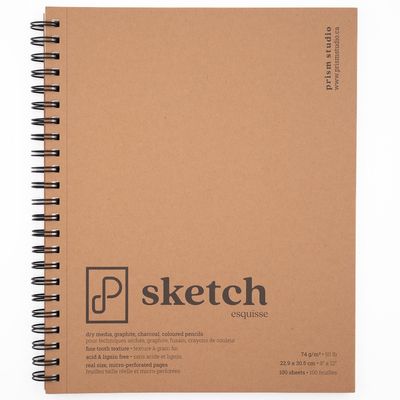 Prism Studio Sketch Pad (Wire bound)