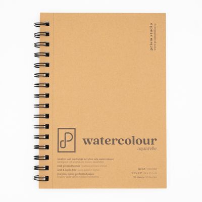 Prism Studio Watercolour Pad (Wire bound)