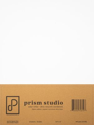 Prism Studio Ultra-Smooth Cardstock 8.5X11"