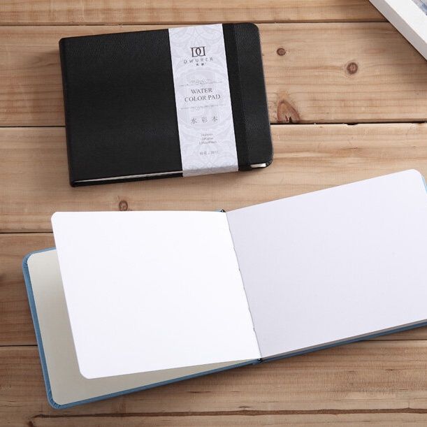 Doreart 50% Cotton Watercolour Notebook - Black