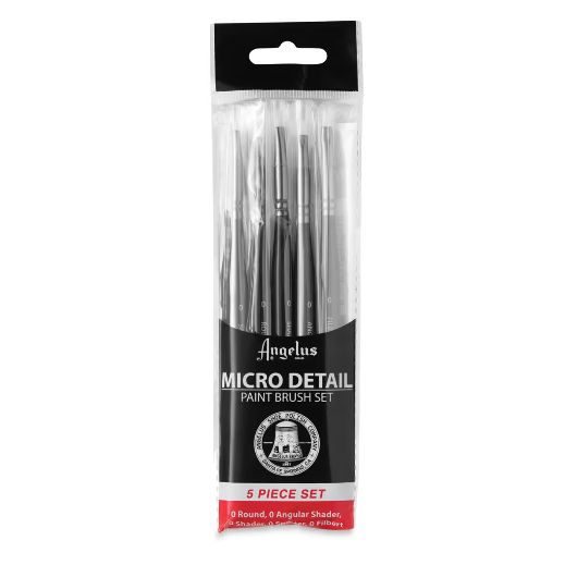 Angelus Paint Brush Set of 5 - Micro Detail
