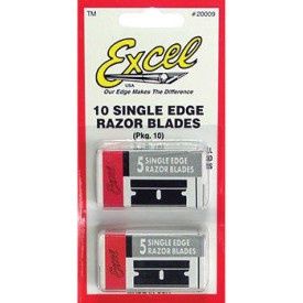 Blade, Single Edge Razor, Size: 10 pack
