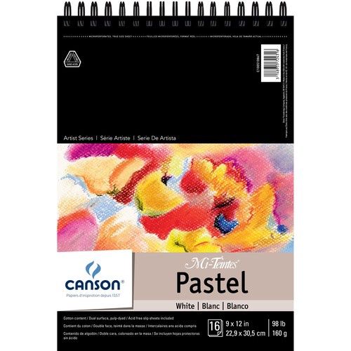 Canson Mi-Teinte White Pad - with Glassine