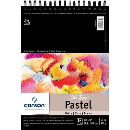 Canson Mi-Teinte White Pad - with Glassine