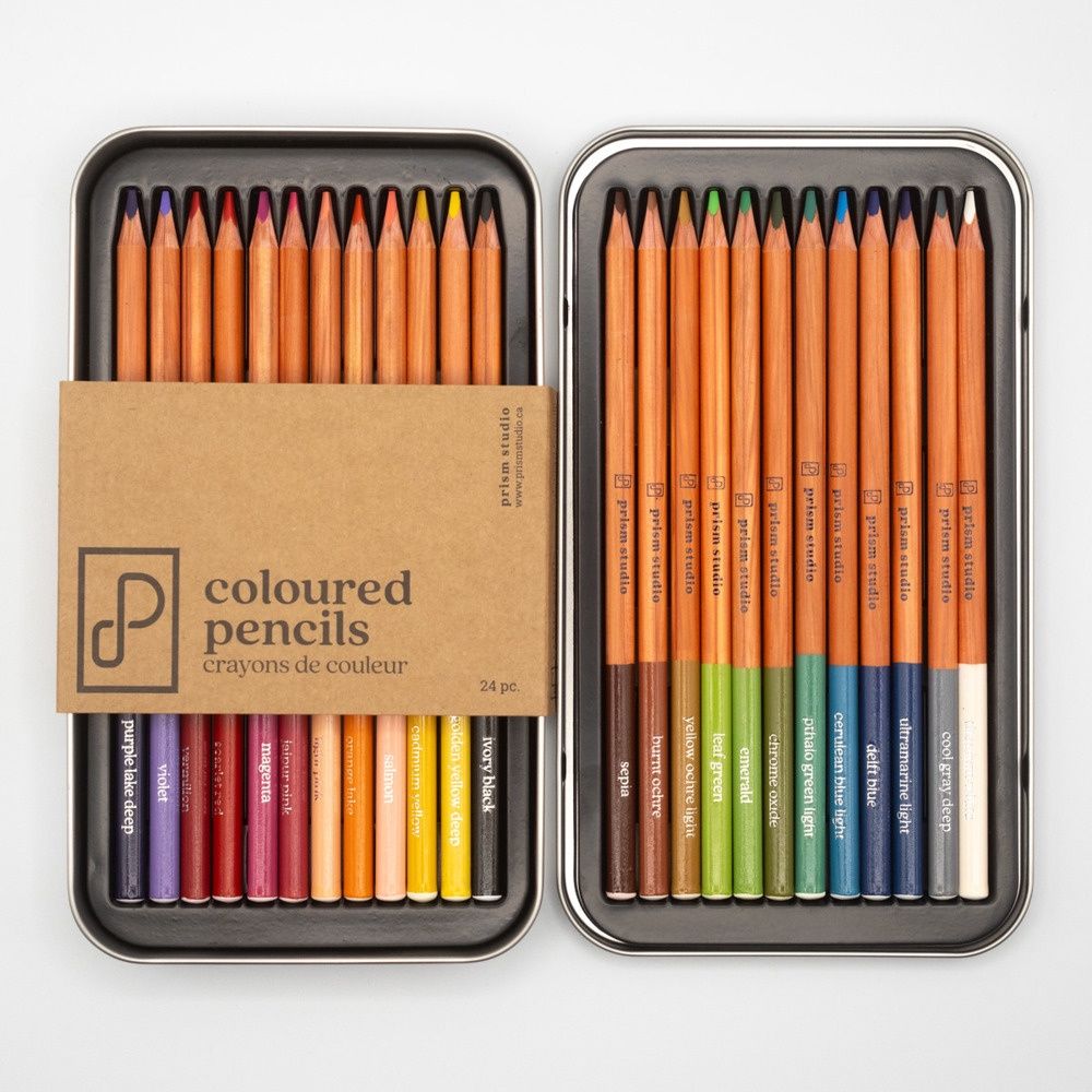 Prism Studio Watercolour Pencil Set of 24