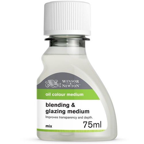 W&amp;N Oil Painting Mediums, Type: Blending &amp; Glazing Medium 75ml