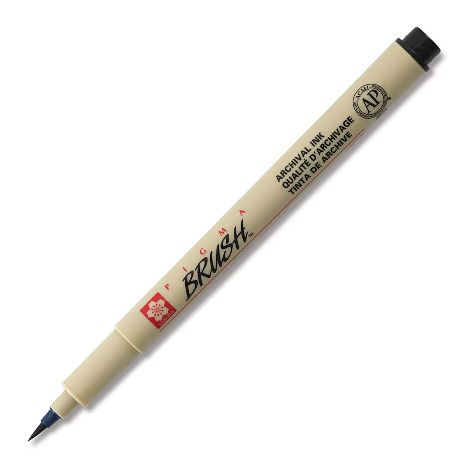 Pigma Brush Pen, COlour: Black