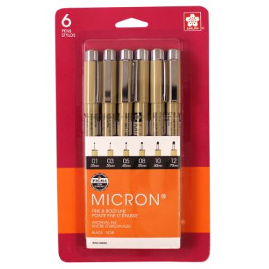 Pigma Micron Pen Sets