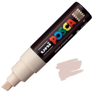POSCA PC-8K (Broad Chisel), COlour: BEIGE