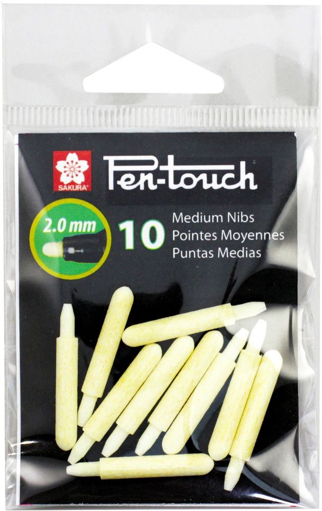 Pentouch Marker - Replacement Nibs, Size: Medium - 10 pack
