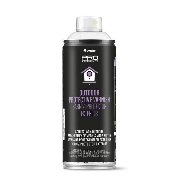 MTN PRO Spray Paint - Varnish, COlour: Outdoor Protective - Matte