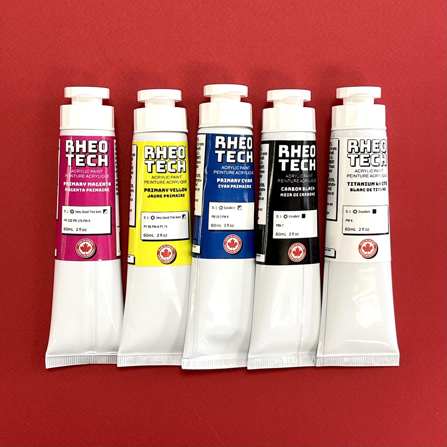 Tri-Art 60ml Rheotech Sets, Type: Set of 5 - PRIMARY