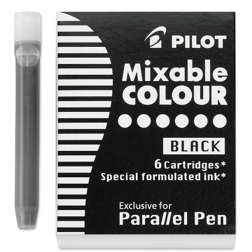 Pilot "Parallel Pen" Cartridge Refill 6pk - Black