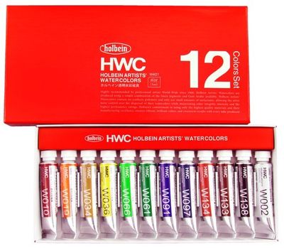 Holbein Artists' Watercolour 5ml Sets