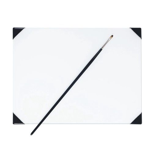 Posh Glass Palettes, COlour: White, Size: 9 x 12"