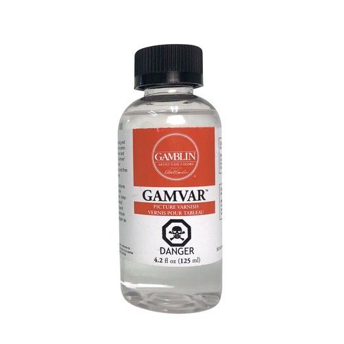 Gamblin Gamvar Picture Varnish, Size: 4.2oz, Type: Gloss
