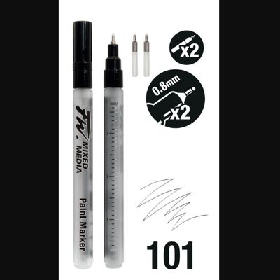 FW Empty Paint Marker Set