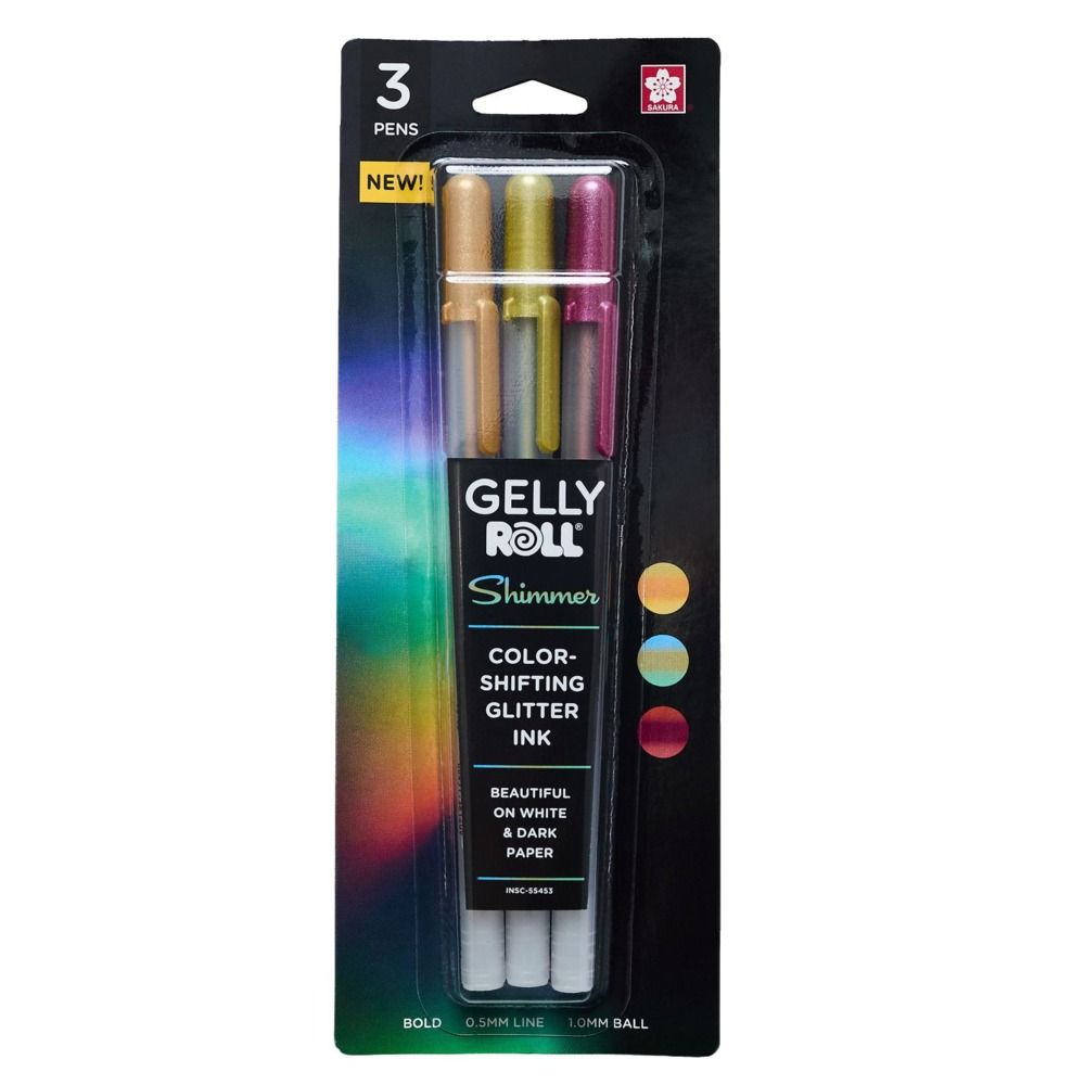 Gelly Roll SHIMMER Sets (New 2026), Size: Set of 3 - COMET