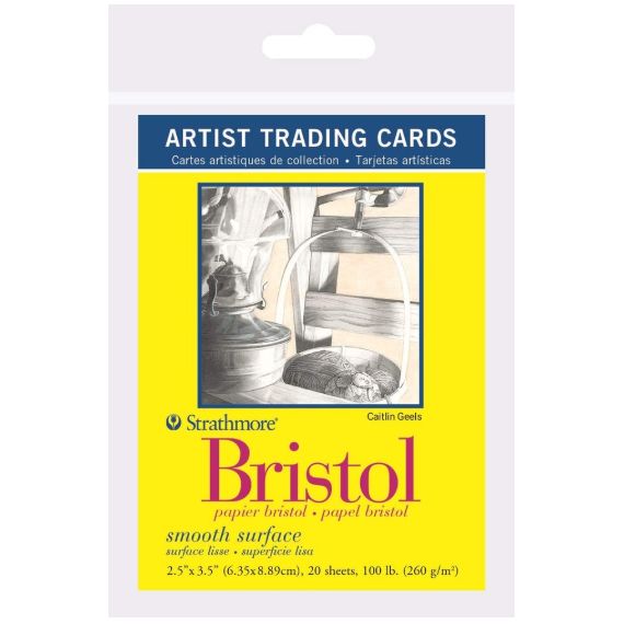 Strathmore Artist Trading Cards, Type: Bristol Smooth (20pk) 300 Series