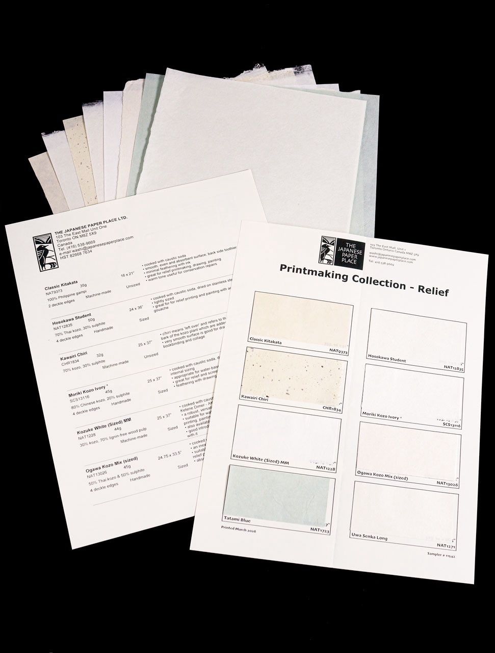 Washi Paper Packs, Type: Printmaking Relief