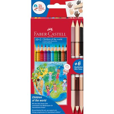 Faber-Castell Colour Pencil Crayons - Children of the World
