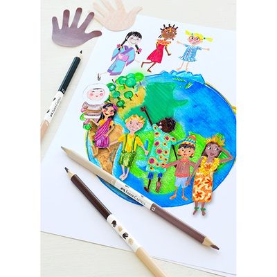 Faber-Castell Colour Pencil Crayons - Children of the World