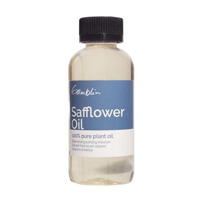 Gamblin Safflower Oil, Size: 4.2oz