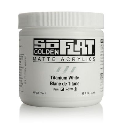 Golden SoFlat Acrylics 16oz